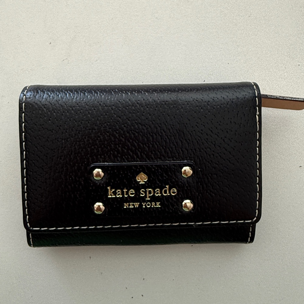 Kate Spade Tan and Pink Wallet